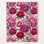 Elegant Floral Planner (Achterkant)