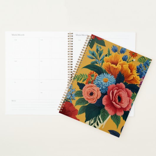 Elegant Floral Planner (Display)