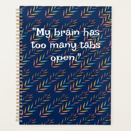 Elegant Floral Planner (Voorkant)