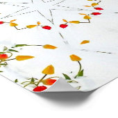 Elegant  Floral Poster (Hoek)