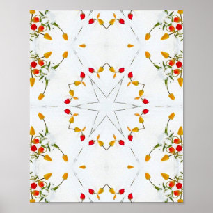 Elegant  Floral Poster