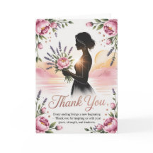 Elegant Floral Retirement Card for Woman