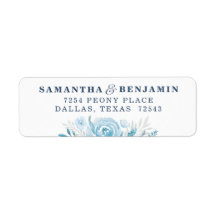 Elegant Floral Retouradres