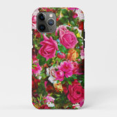 Elegant  Floral Roos Garden Blossom Case-Mate iPhone Case (Achterkant)