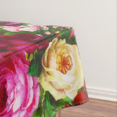 Elegant  Floral Roos Garden Blossom Tafelkleed (Voorbeeld)
