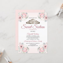 Elegant Floral Roos Gold Blush Pink 16