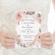 Elegant Floral Roos Gold Eucalyptus Leaf Greenery