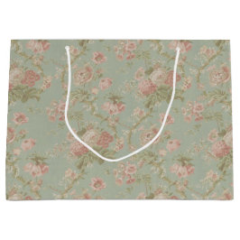 Elegant  Floral Roos Groot Cadeauzakje