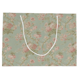 Elegant Floral Roos Groot Cadeauzakje