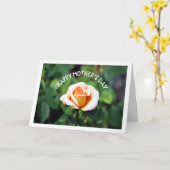 Elegant Floral Roos Kaart (Gele Bloem)