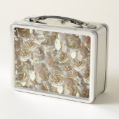 Elegant Floral Roos Petal Pattern (Achterkant)