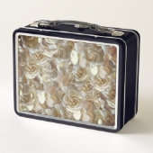 Elegant Floral Roos Petal Pattern (Achterkant)