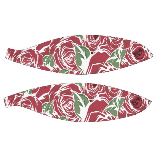 Elegant Floral Roos Petal Pattern Basketbal (Panelen)