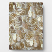 Elegant Floral Roos Petal Pattern Fotoplaat (voorkant)