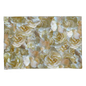 Elegant Floral Roos Petal Pattern Kussensloop (Voorkant-Rechts)