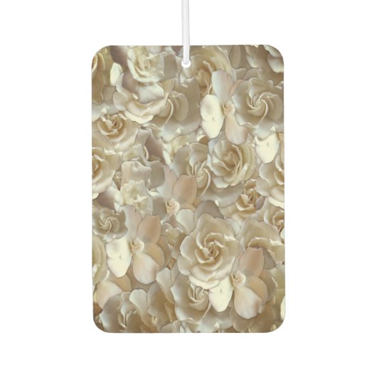 Elegant Floral Roos Petal Pattern Luchtverfrisser (Voorkant)