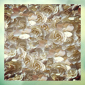 Elegant Floral Roos Petal Pattern Raamsticker (Vel 3)