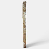 Elegant Floral Roos Petal Pattern Samsung Galaxy Hoesje (Achterkant horizontaal)