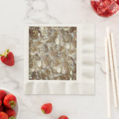 Elegant Floral Roos Petal Pattern Servet (Insitu)