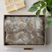 Elegant Floral Roos Petal Pattern Tissuepapier (Geschenk)