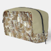 Elegant Floral Roos Petal Pattern Toilettasje (Rechterhoek)