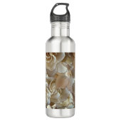 Elegant Floral Roos Petal Pattern Waterfles (Voorkant)