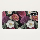 Elegant  Floral Rozen Case-Mate iPhone Case (Achterkant (horizontaal))