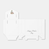 Elegant Floral Rozen Moederdag Bedankdoosjes (Uitgevouwen)