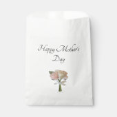 Elegant Floral Rozen Moederdag Bedankzakje (Voorkant)