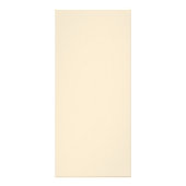 Elegant Floral Salon Scissors Service/Pricing Reclamekaart (Achterkant)