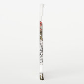 Elegant Floral Script Name Samsung Galaxy Hoesje (Linkerkant)