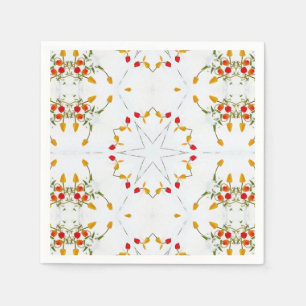 Elegant  Floral Servet