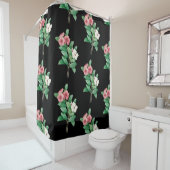 Elegant Floral Shower Curtain Douchegordijn (In situ)