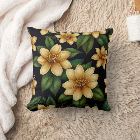 Elegant Floral Sierkussen (Deken)