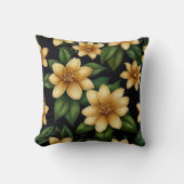 Elegant Floral Sierkussen (Voorkant)