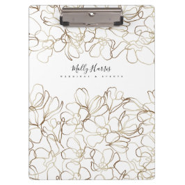 Elegant Floral Speciaal Klembord