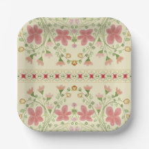 Elegant Floral Square