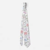 Elegant floral stropdas (Achterkant)