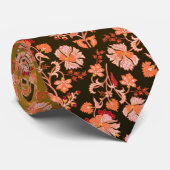 Elegant floral stropdas (Opgerold)