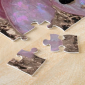 Elegant Floral Surface – Textured Flower Beauty Legpuzzel (Zijkant)