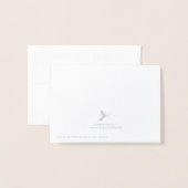 Elegant Floral Sympathie Folie Kaarten (Met envelop)