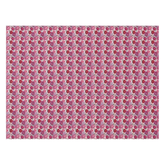 Elegant Floral Tafelkleed (Voorkant (Horizontaal))