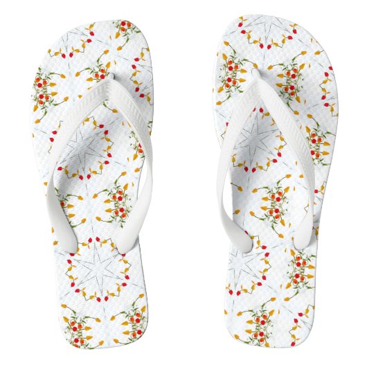Elegant  Floral Teenslippers (Voetbed)