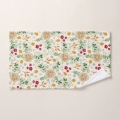 Elegant Floral Texture Bad Handdoek (Handdoek)
