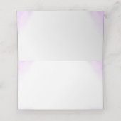 Elegant Floral Thank You Card Plaatskaartje (Binnenkant ongevouwen)