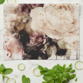 Elegant Floral Theedoek (Gevouwen)