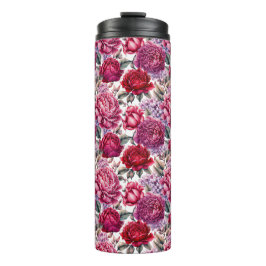 Elegant Floral Thermosbeker