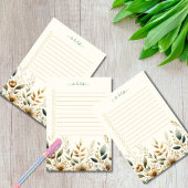 Elegant Floral to-do lijst Notitieblok Post-it® Notes