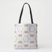Elegant Floral Tote Bag (Voorkant)