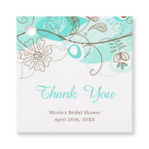 Elegant Floral Twist Vrijgezellenfeest in Turquois